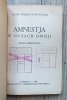 Amnestja w oczach opinji / Polski Związek Myśli Wolnej / 1936